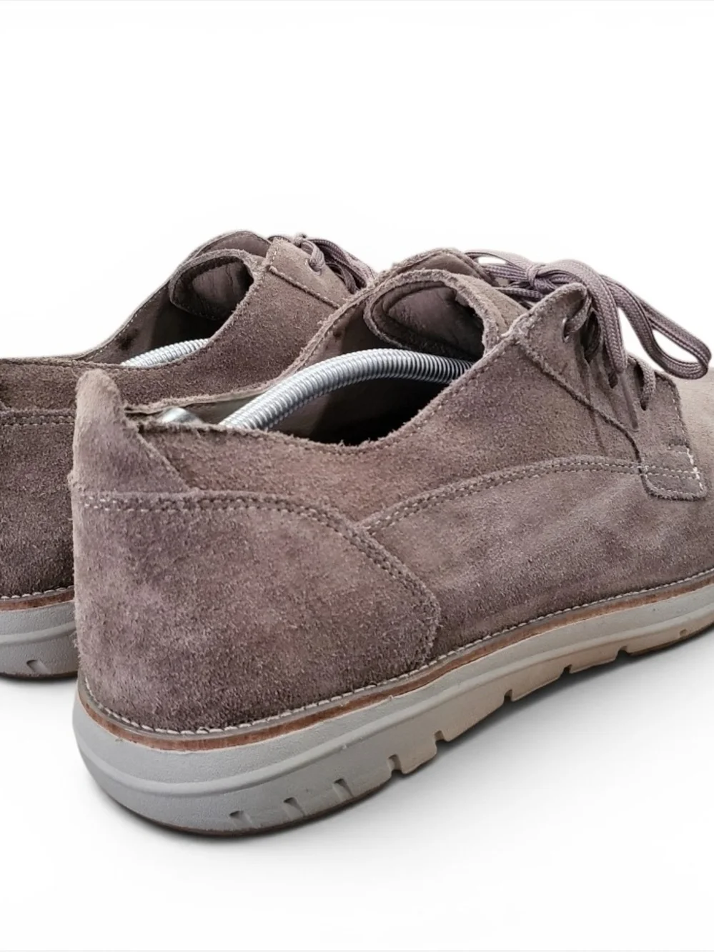 L.L.Bean Mill Creek Men's Size 14 Taupe Suede Casual Oxford Shoes 303572